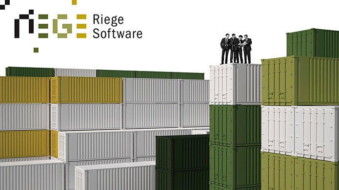 Bestandteile eines Corporate Designs am Case Riege Software
